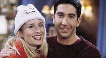 David Schwimmer e Jane Sibbett em Friends (Foto: Reprodução / NBC / Universal)