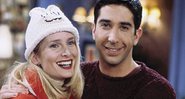 David Schwimmer e Jane Sibbett em Friends (Foto: Reprodução / NBC / Universal)