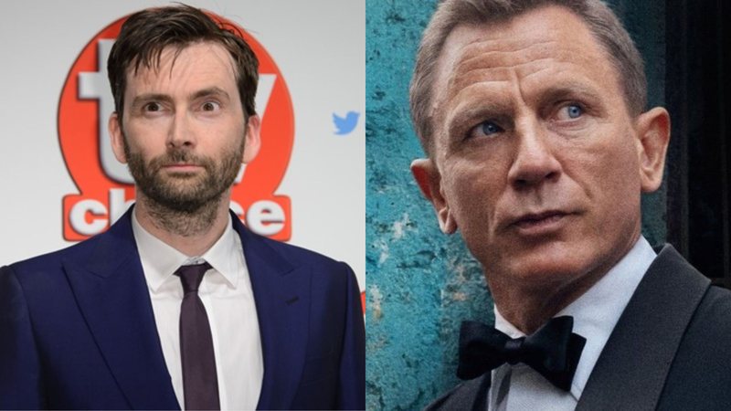 David Tennant (Foto: AP) e Daniel Craig como James Bond (Foto: Divulgação)