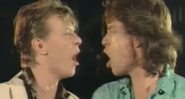 David Bowie e Mick Jagger em ‘Dancing in the Street’ (Foto: Reprodução/Youtube)