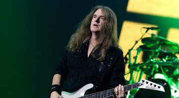 David Ellefson no Megadetn (Foto: Getty Images)