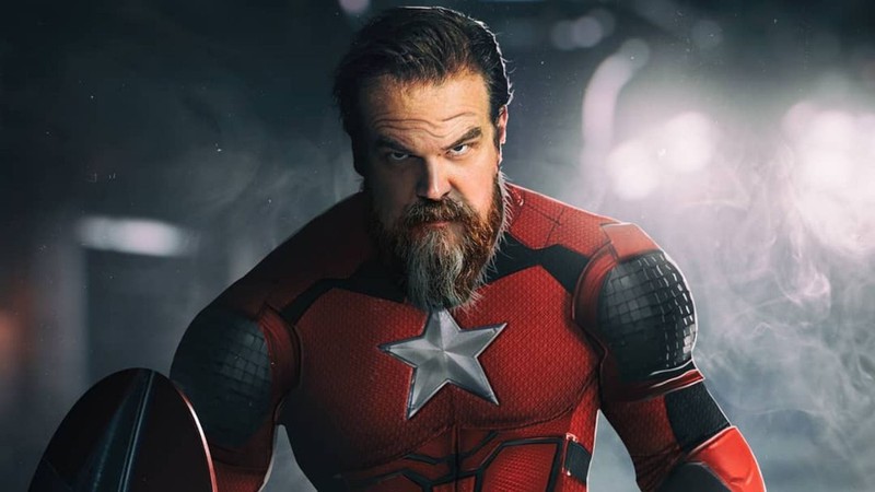 David Harbour imaginado como Guardião Vermelho (Foto: Reprodução / Instagram)