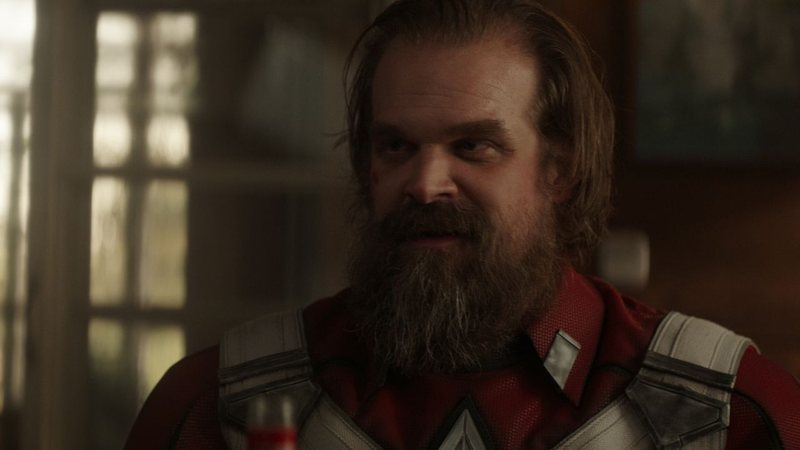 David Harbour como Guardião Vermelho/Alexei em Viúva Negra (Foto: Divulgação/Marvel)