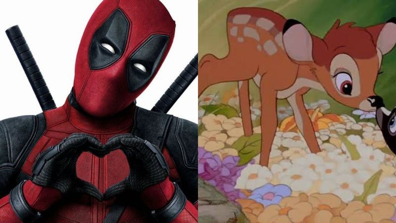 Deadpool (Foto: Divulgação/Fox) / Bambi (Foto: Reprodução/Disney)