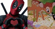 Deadpool (Foto: Divulgação/Fox) / Bambi (Foto: Reprodução/Disney)