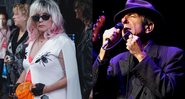 Debbie Harry do Blondie, em São Paulo (Foto: Fabricio Vianna) e Leonard Cohen (Foto: Reprodução / Facebook Oficial)