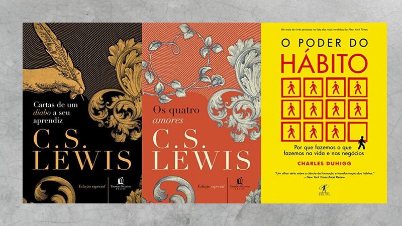 Confira livros de sucesso para garantir e desenvolver o hábito da leitura - Divulgação/Amazon