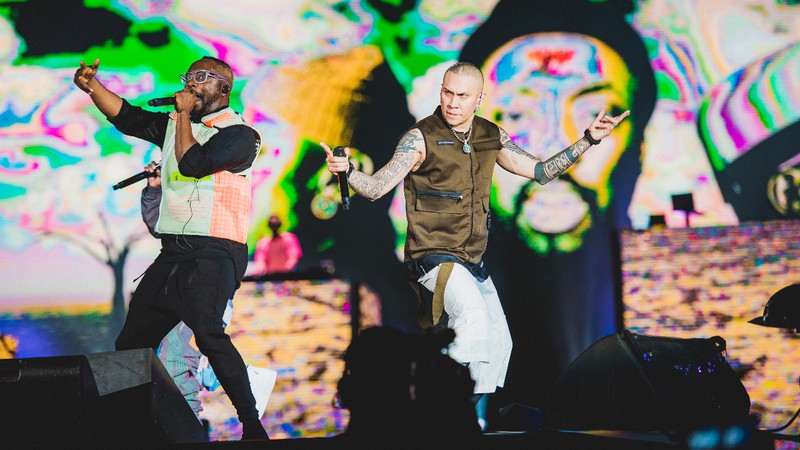 Black Eyed Peas no Palco Mundo do Rock in Rio 2019 (foto: Wesley Allen/ I Hate Flash)