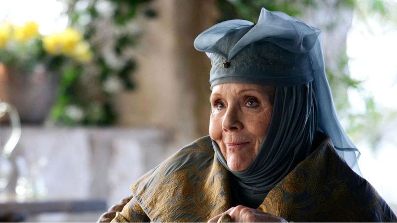 Diana Rigg como Olenna Tyrell em Game of Thrones (Foto: Reprodução/HBO)