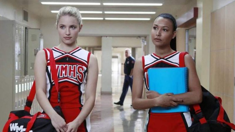 Dianna Agron e Naya Rivera (Foto: Divulgação / FOX)