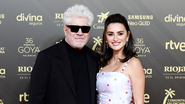 Pedro Almodóvar e Penélope Cruz (Foto: Carlos Alvarez / Getty Images)