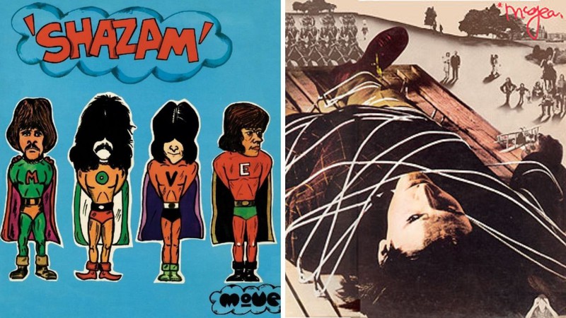 Capas dos discos Shazam e McGear (Fotos: Reprodução)