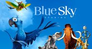 Logo e personagens da Blue Sky Studios (Foto: Reprodução)