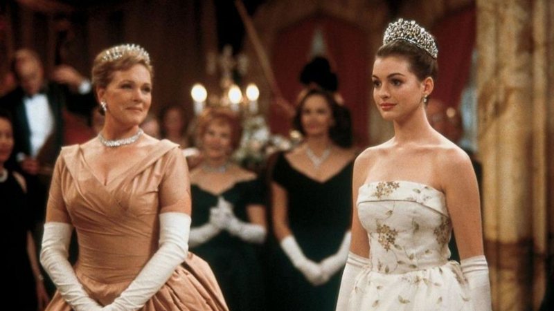 Anne Hathaway e Julie Andrews em O Diário da Princesa (Foto: Divulgação/Disney)