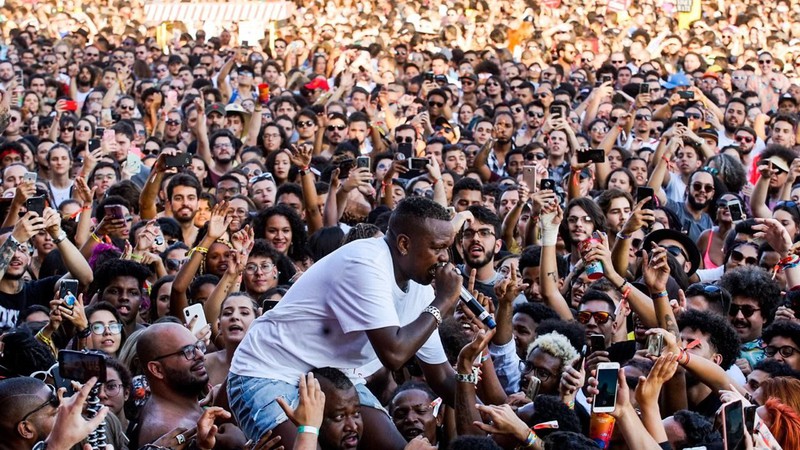 Djonga no Festival Sarará 2019 (Foto: Bruno Figueiredo)