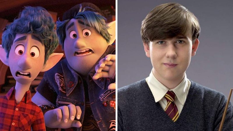 Dois Irmãos: Uma Jornada Fantástica e Neville, de Harry Potter (Foto 1: Reprodução / Disney e Foto 2: Divulgação / Warner)