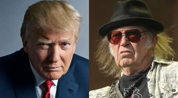 Donald Trump (Foto: Mark Seliger) e Neil Young (Foto: Isabel Infantes/ AP)