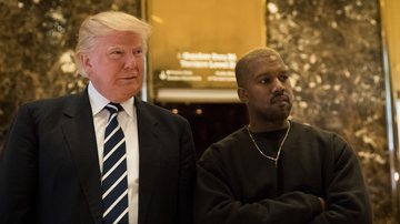 Donald Trump e Kanye West (Foto: Getty Images)