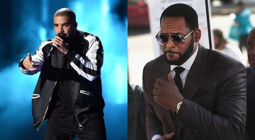 Drake (Foto: Kevin Winter/Getty Images) / R. Kelly (Foto: Scott Olson/Getty Images)