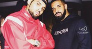 Chris Brown e Drake (Foto: Instagram / Reprodução)