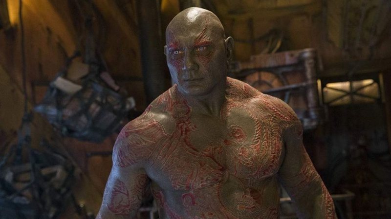 Drax em Guardiões da Galáxia (Foto: Divulgação/Disney)