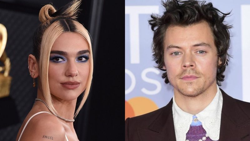 Dua Lipa (Foto: Jordan Strauss / Invision / AP) | Harry Styles (foto: AP Images)