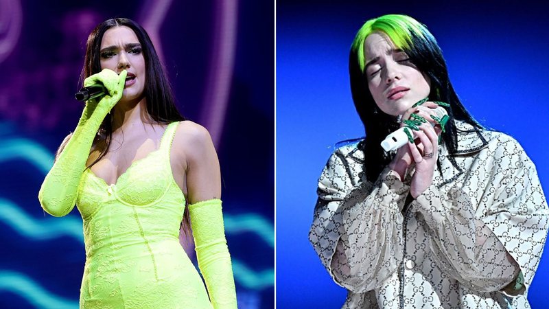 Dua Lipa, Billie Eilish (Foto: Getty Images)