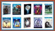 Capa dos DVDs e Blu-rays mais vendidos na Amazon - Crédito: Reprodução / Amazon