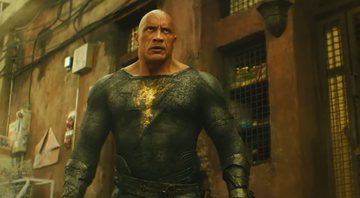 Dwayne "The Rock" Johnson como Adão Negro, herói da DC (Foto: Reprodução / Youtube)