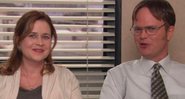 Dwight e Pam em The Office (foto: reprodução/ NBC)