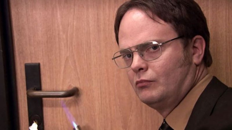 Dwight Schrute (Rainn Wilson) em The Office (Foto: Reprodução)