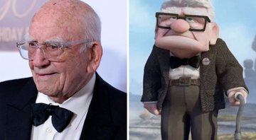 Ed Asner (Foto: Michael Tullberg/Getty Images) | Up - Altas Aventuras (Foto: Reprodução)