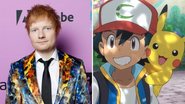 Ed Sheeran (Foto: Getty Images) e Pokémon, o Filme: Segredos da Selva (Foto: Reprodução/Netflix)