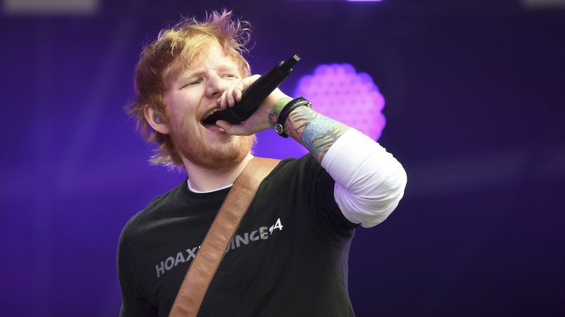 Ed Sheeran (foto: reprodução/ AP Photos)