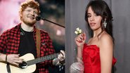 Ed Sheeran (Foto: Ian Gavan/Getty Images) e Camila Cabello (Foto:  Christopher Polk/Getty Images)