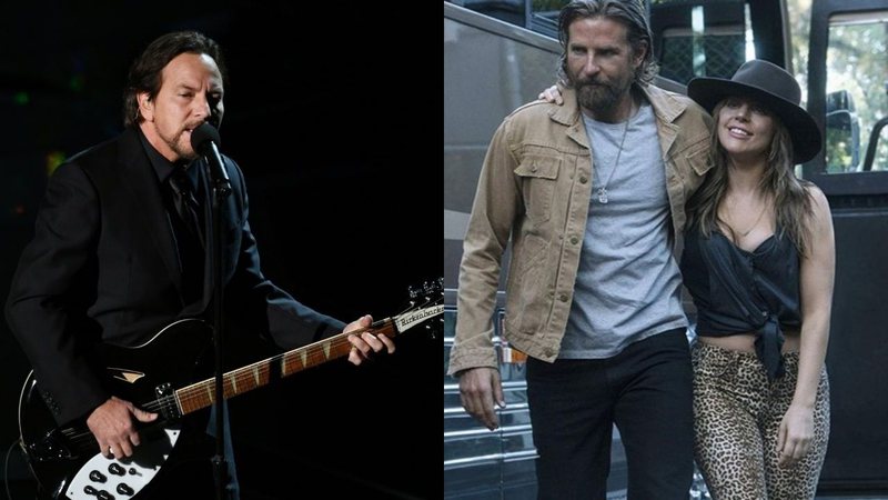 Eddie Vedder / Bradley Cooper e Lady Gaga em Nasce uma Estrela (foto: reprodução/ Getty Images - Kevin Winter)