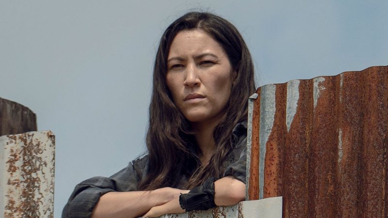 Eleanor Matsuura em The Walking Dead (Foto: Divulgação / AMC)