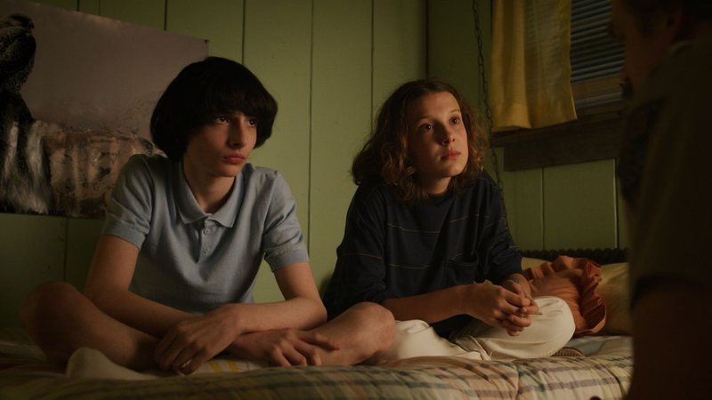 Eleven e Mike em Stranger Things (Goto: Reprodução)