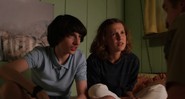 Eleven e Mike em Stranger Things (Foto:Reprodução)