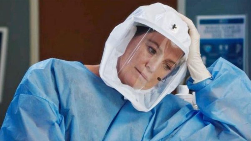 Ellen Pompeo como Meredith Grey em Grey's Anatomy (Foto: Reprodução /EW)