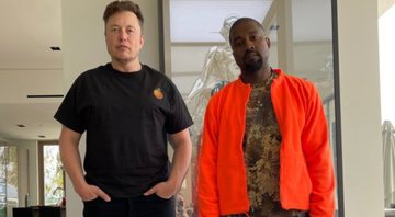 Elon Musk e Kanye West (Foto: Reprodução/Twitter)