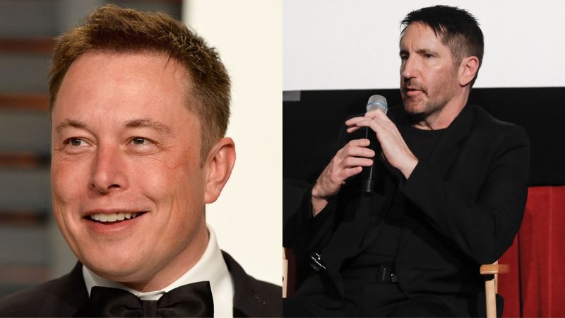 Elon Musk (Foto: Pascal Le Segretain/Getty Images) e Trent Reznor (Foto: Tibrina Hobson/Getty Images for AFI)