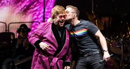 Elton John e Taron Egerton (Foto:Reprodução)