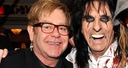 Elton John e Alice Cooper (Foto: Theo Wargo/ Getty Images)