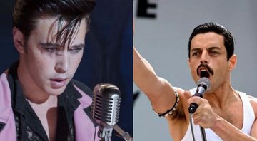 Austin Butler e Rami Malek - Austin Butler e Rami Malek interpretaram grandes nomes da música nas telonas