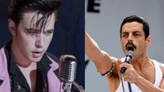 Austin Butler e Rami Malek - Austin Butler e Rami Malek interpretaram grandes nomes da música nas telonas