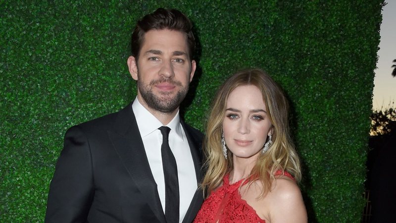 Emily Blunt e John Krasinski (Foto: Frazer Harrison / Getty Images)