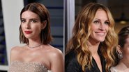 Emma Roberts (Foto: Getty Images /Dia Dipasupil) e Julia Roberts (Foto: Frazer Harrison/Getty Images)