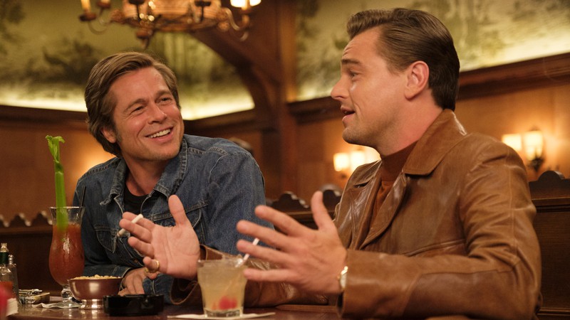 Brad Pitt e Leonardo DiCaprio (Foto: Divulgação / Sony)