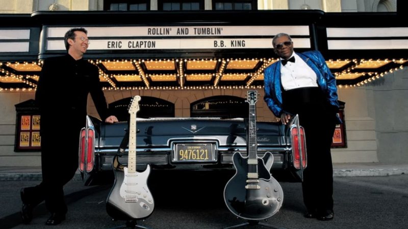 Eric Clapton e B.B. King (Foto: Reprodução/YouTube)